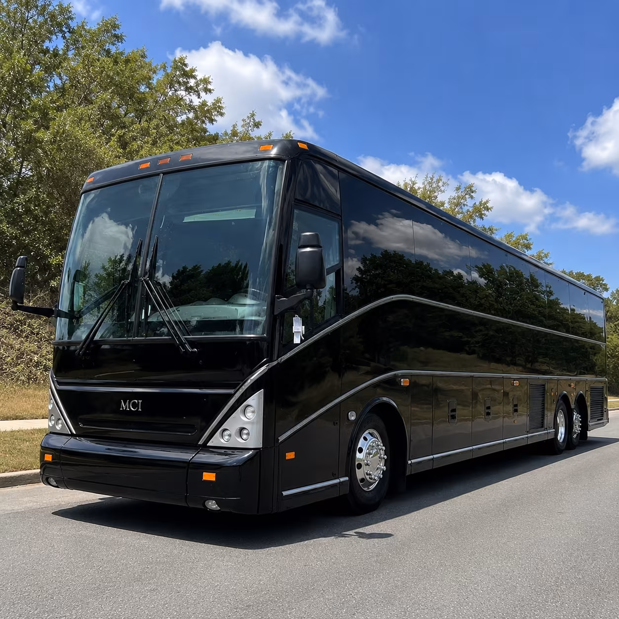 atlanta timely charter buses for atlanta wedding guests