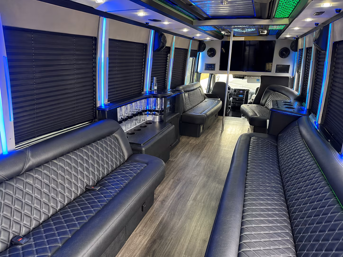dunwoody start prom night early with dunwoody party bus rentals