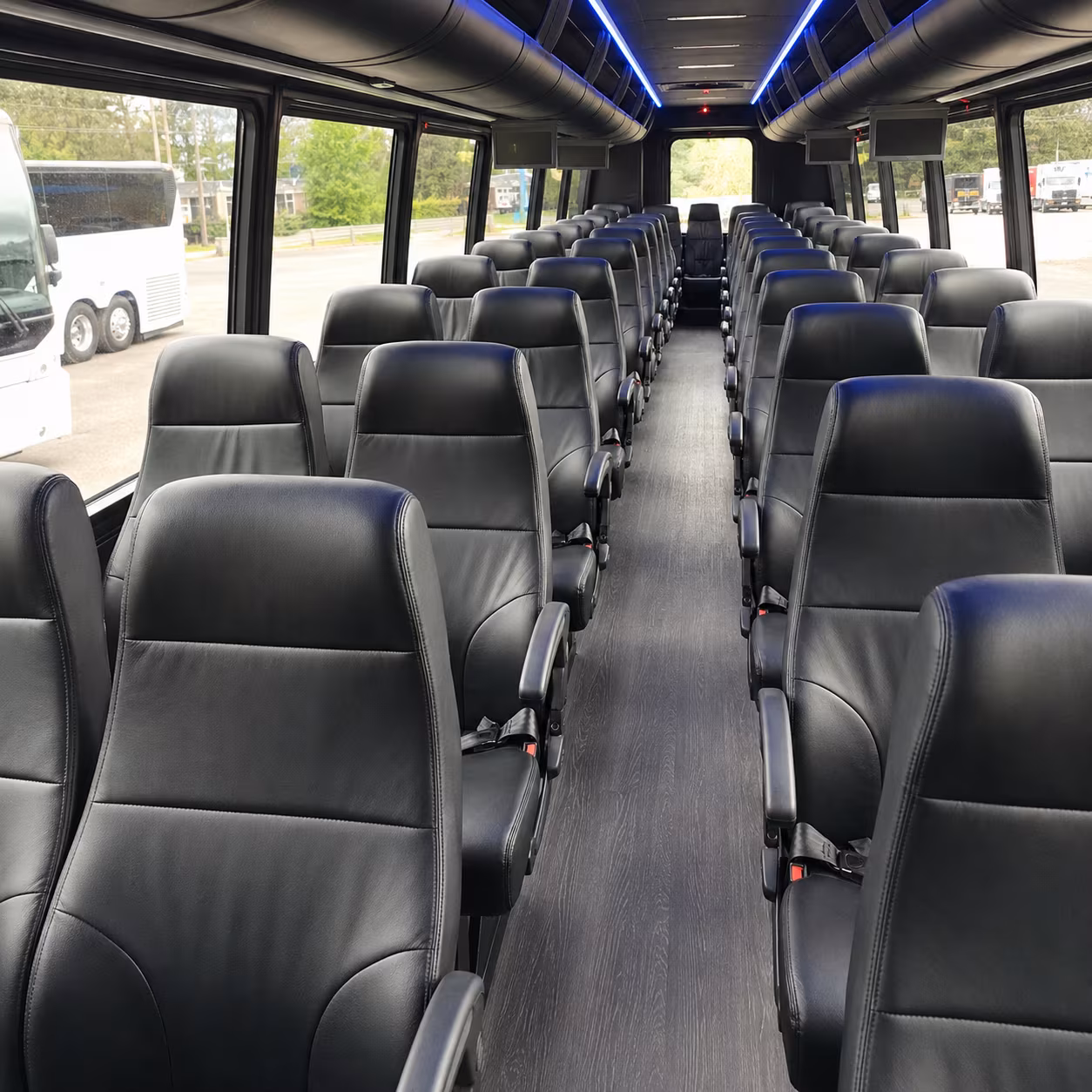 sandy springs corporate event transportation onboard seating