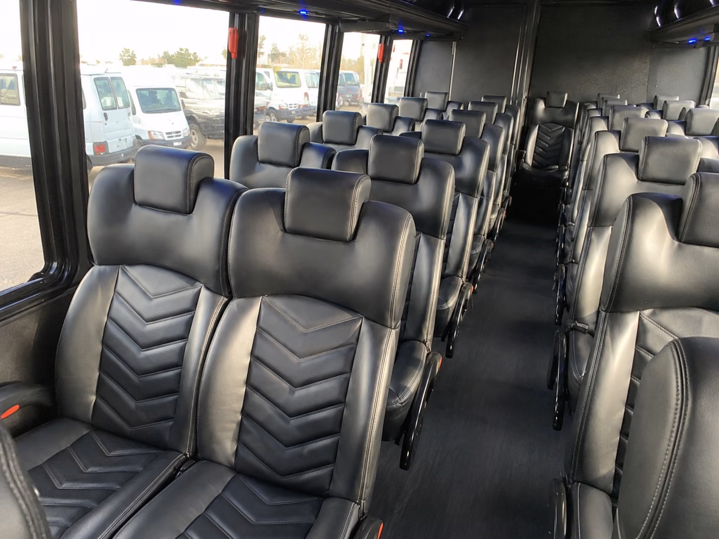 sandy springs long distance transportation onboard seating